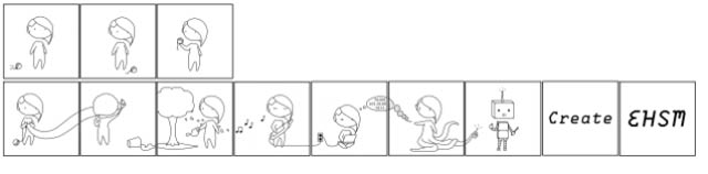 1本の髪の毛に12コマも描かれた世界最小のマンガが凄い