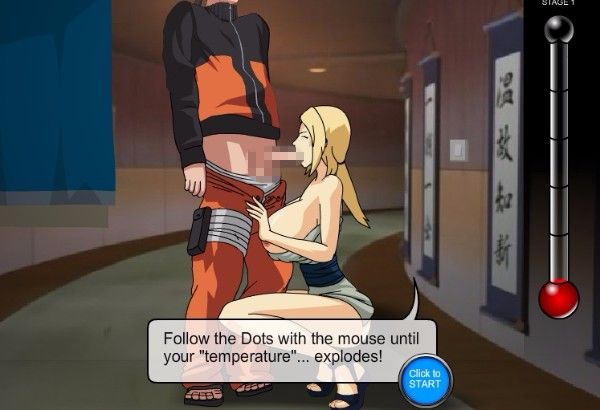 綱手がナルトをフェラ