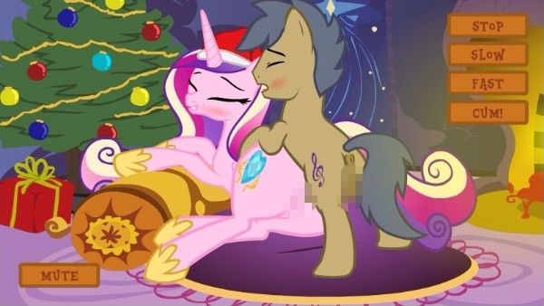 プリンセスケイデンスを後ろからハメる