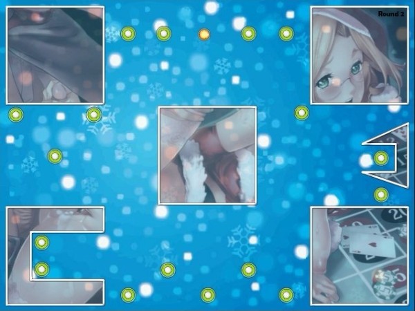 緑のアイコンに触れて回収する