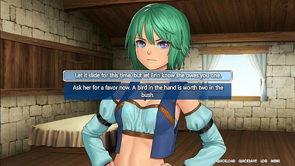 会話選択肢出現