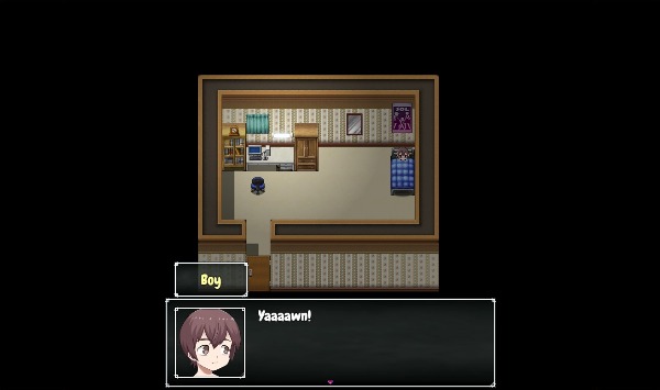 主人公の部屋
