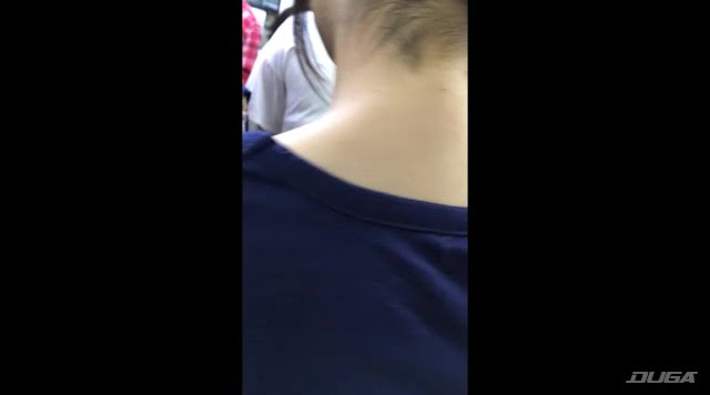 五人目のターゲットのうなじ