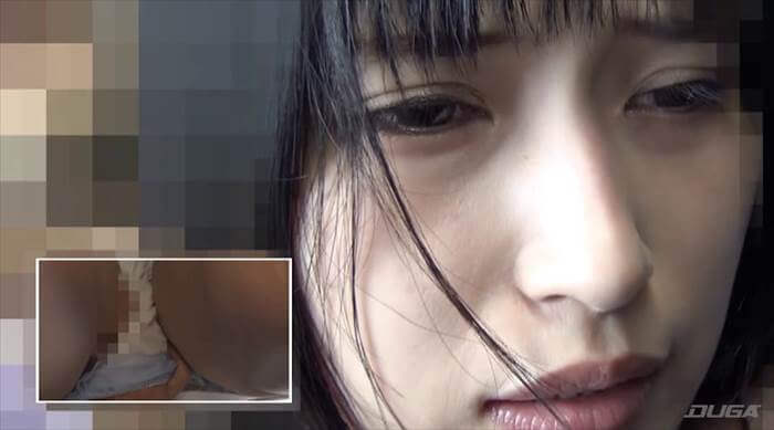 やるせない表情のあいりちゃん