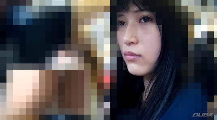 キリっとした顔のあいりちゃん