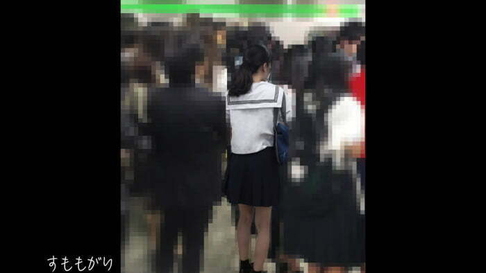 【電車痴漢】純粋無垢なろり美少女に卑劣中出し!ちっぱい同時責めで下半身ガクガク★可愛く喘ぎキツキツま●こで肉棒をぱっくり-00002