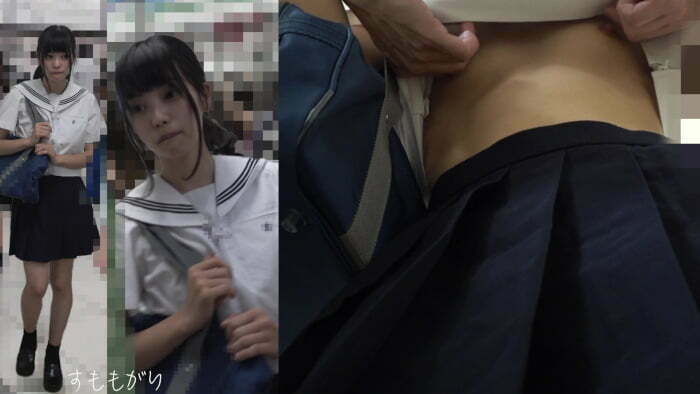 【電車痴漢】純粋無垢なろり美少女に卑劣中出し!ちっぱい同時責めで下半身ガクガク★可愛く喘ぎキツキツま●こで肉棒をぱっくり-00005