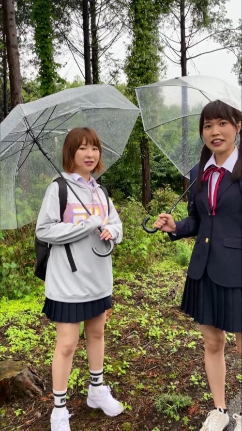 【交渉痴漢③】佐○市の純朴JK2人組に市の公共施設の空き部屋で生中出し&ぶっかけ2連発-002