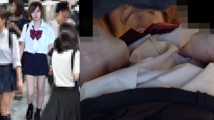 【電車痴漢】全身性感帯な美少女に中出し痴漢!美乳鬼責め下半身ヌレヌレのワレメに肉棒ブチ込みたっぷり中出し-007