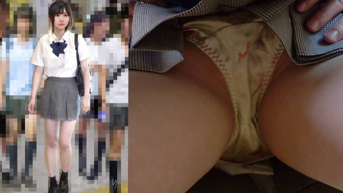 【電車痴漢】パイパン美少女に非情中出し痴漢!乳首もクリも弄りまくり肉棒ブチ込み中出し-002