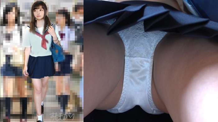 【電車痴漢】潮吹き美乳美少女がお漏らしで下半身びしょ濡れでヌレヌレま●こに肉棒ブチ込みたっぷり中出し-001