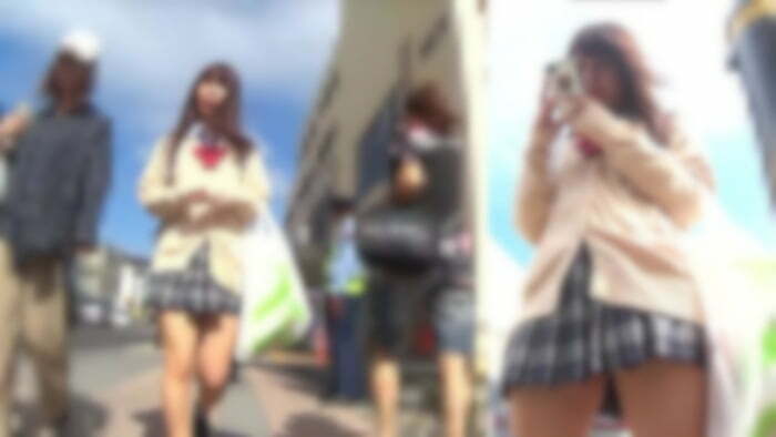 【路線バス痴漢動画12】にこ●ん激似パイパンJ●!!3人の痴漢師に襲われ大量潮吹きお漏らし!-002