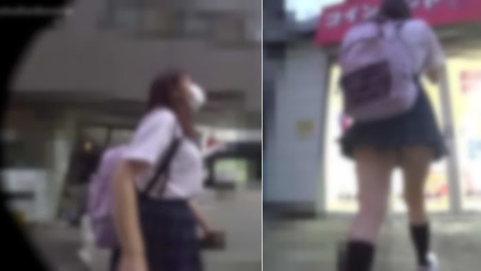 【路線バス痴かん動画22】神カワ デカ尻 早漏潮吹きおマ●コJ〇ちゃん-001