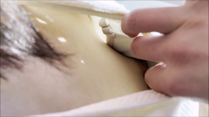 電車お触り14 乳首丸見え!無防備なふわふわおっぱいがあったら絶対に揉み揉みします!!第三者バレ-009