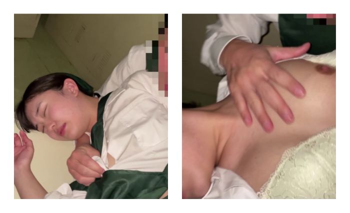 【流出】I県M市大手スーパー/小柄な美少女J○バイトを囲み虐め/玩具のようにハメられまくって大量精子を顔射-004