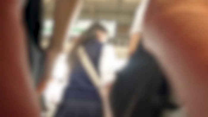 痴かん狂信者 #67【★4】黒髪お嬢様系娘のムッチリお尻を鷲掴み&揉みしだき→指を絡ませ激しく抵抗-012