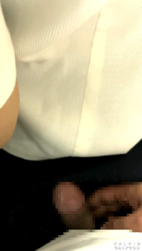 【忍射Ep35】生娘に集団で触りとぶっかけ。初夏の車内にて。-008