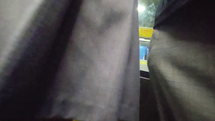 痴かん狂信者 #72【★4】神の美脚を持つミニスカ娘を同業者と挟み撃ち痴かん!サンドイッチ押し付け状態でも無抵抗なタゲ-007