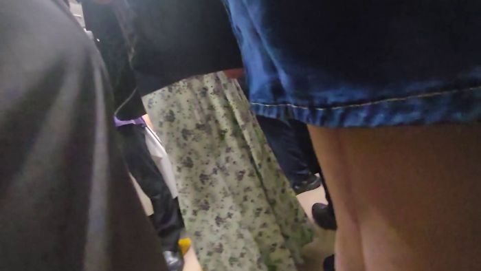 痴かん狂信者 #76【★4】超絶モデル体型のギャル、タイトミニスカ越しのむっちりお尻に固くなったモノを突く&擦り付け-003