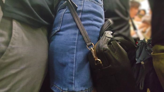 痴かん狂信者 #76【★4】超絶モデル体型のギャル、タイトミニスカ越しのむっちりお尻に固くなったモノを突く&擦り付け-006