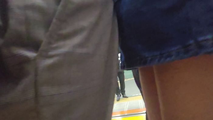 痴かん狂信者 #76【★4】超絶モデル体型のギャル、タイトミニスカ越しのむっちりお尻に固くなったモノを突く&擦り付け-008