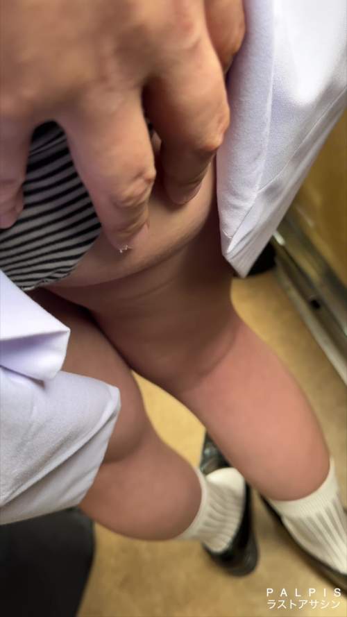 【忍射Ep43】生娘に触りとぶっかけ。摂津国にて-006