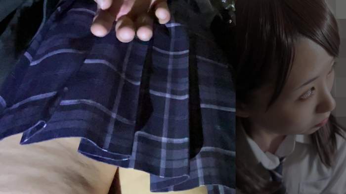 【触9】【粘着追跡尾行】育ちのいい清楚な真面目っ子美尻、太ももを撫で尽くす-003