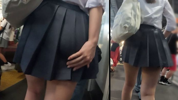 痴かん狂信者 #89【★4】脚長ミニスカ娘のムッチムチの巨尻を揉みしだき&肉棒ぐりぐり-012