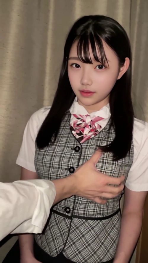 【前編/国宝級爆乳】K県K市イベント試食販売員/美巨乳の清楚販売員の身体を過激セクハラ公開オナニーさせてパイズリご奉仕-002