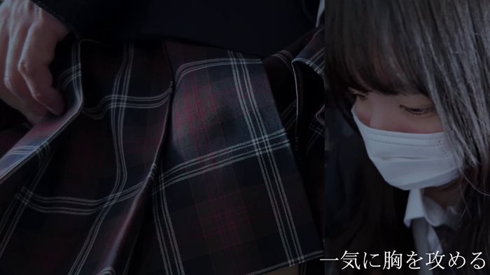 【触12】【弱った所を付け狙う】黒髪清楚な赤チェK、執拗な乳首攻めで仕留める-003