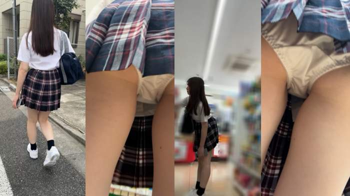 色白美人JK③妹_失敗_生ハメ中に覚醒_オナニー、シャワー含む家庭内盗撮あり-002