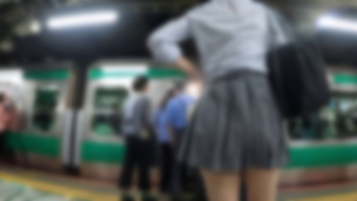 痴かん狂信者 #102【★4】長身ミニスカ娘にガッツリ押しつけ、サテンPずらして指入れ成功-002