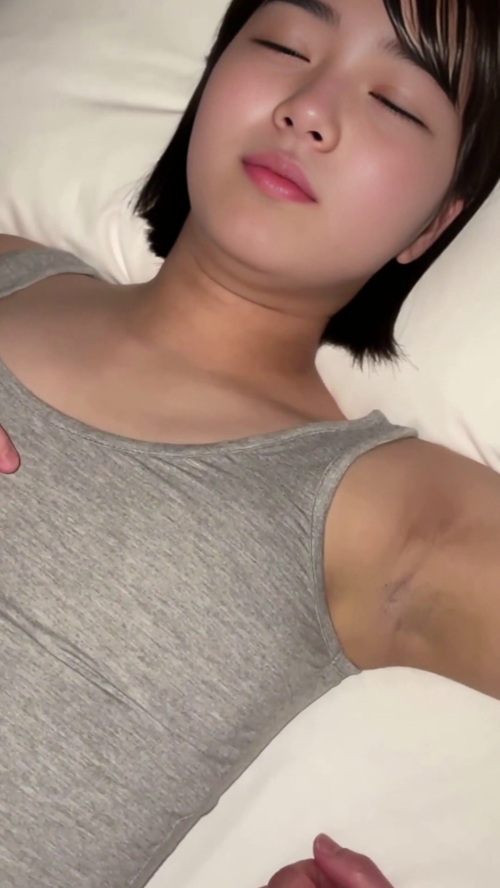 【私立青○西高バレー部合宿 流出映像①】無敵美少女が絶頂オナニーでアへアヘしまくる/R6年度合宿先ホテルにて-001