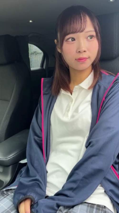 【独自入手】車内痴かん/怯える美少女を後部座席でオモチャ責め&生ハメ-001