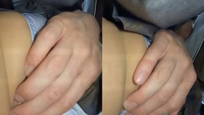 痴かん狂信者 #109【★4】長身細身ミニスカ娘のむっちりお尻を粘着お触り揉みしだき、手の平全体で弾力と柔らかさを堪能-007